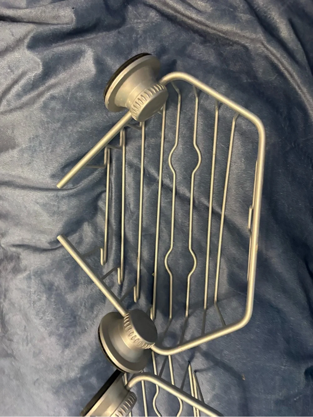 Bathroom Shower Suction Caddy Shelf Organizer Set of 2